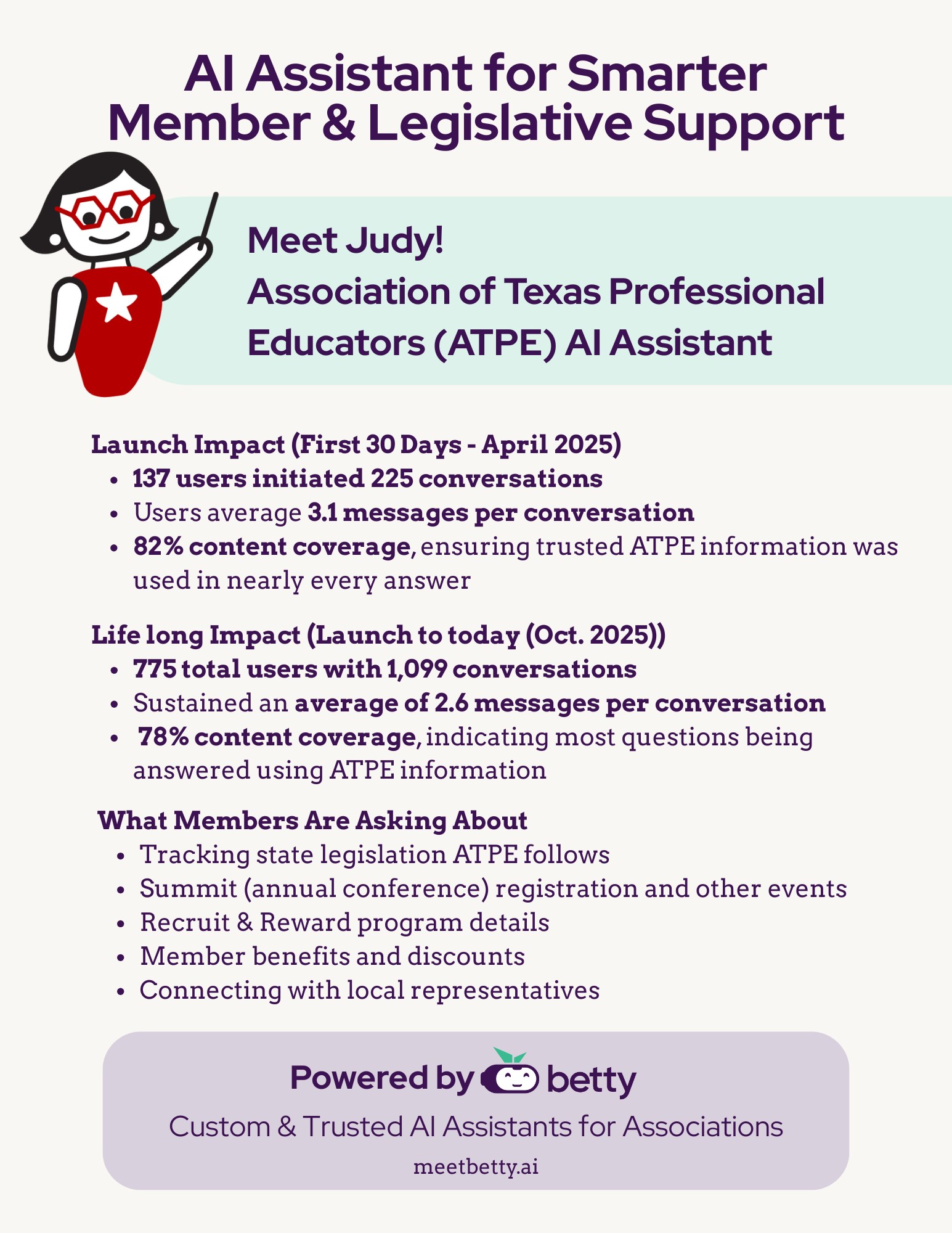 Judys Stat Story